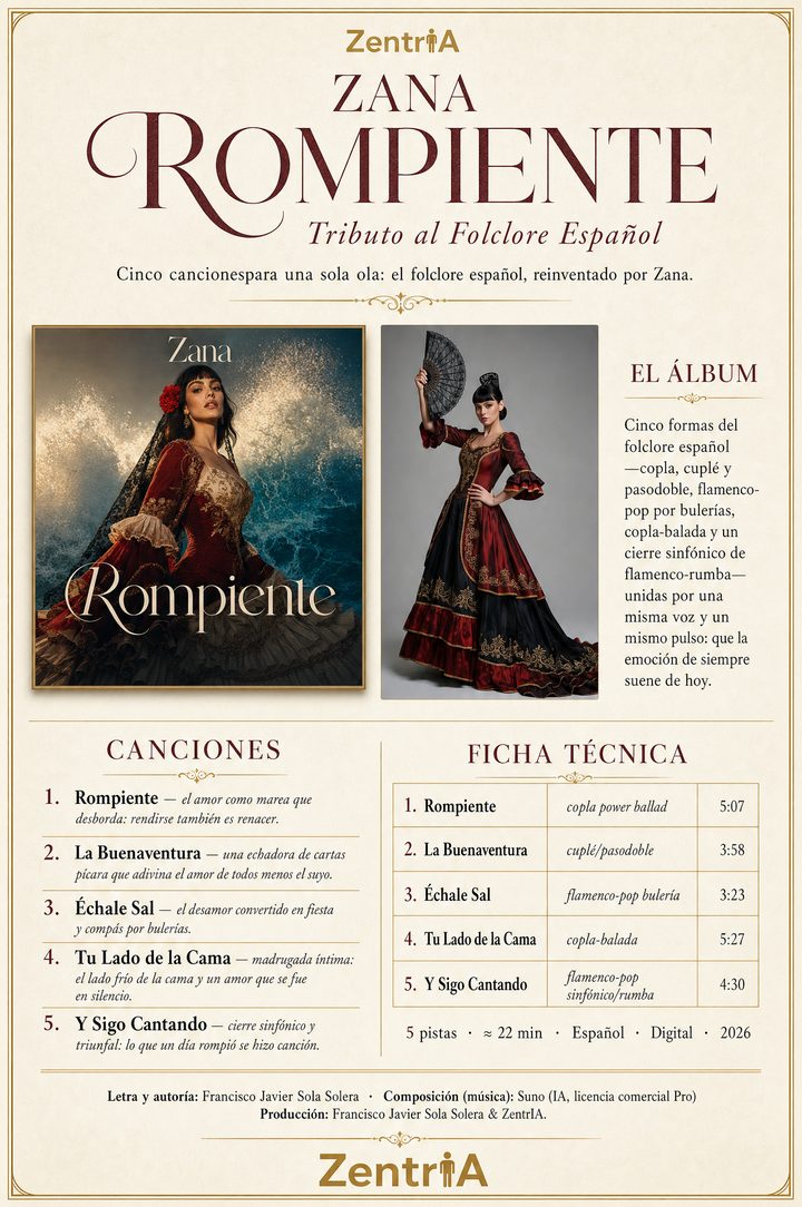 Zana — Rompiente · technical sheet