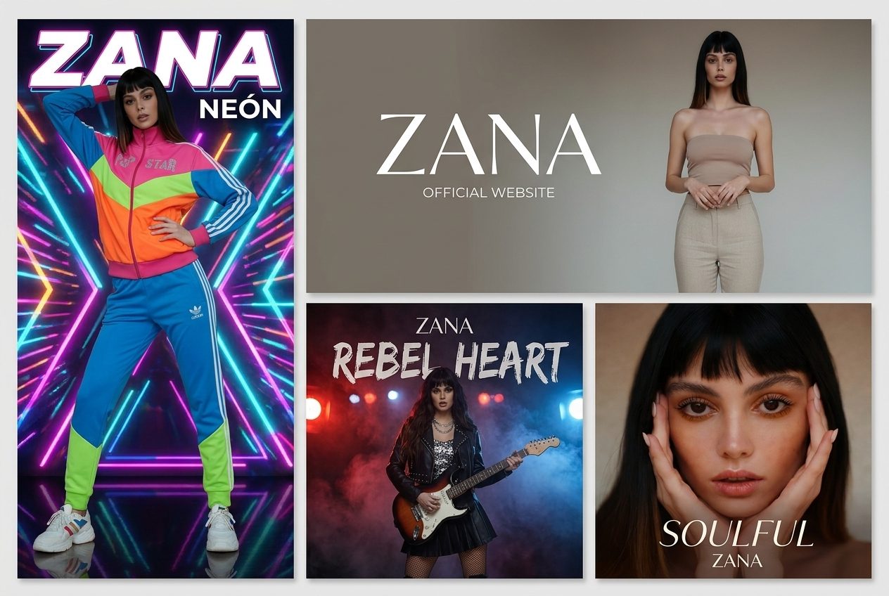 Zana — official montage: Neon, Rebel Heart and Soulful