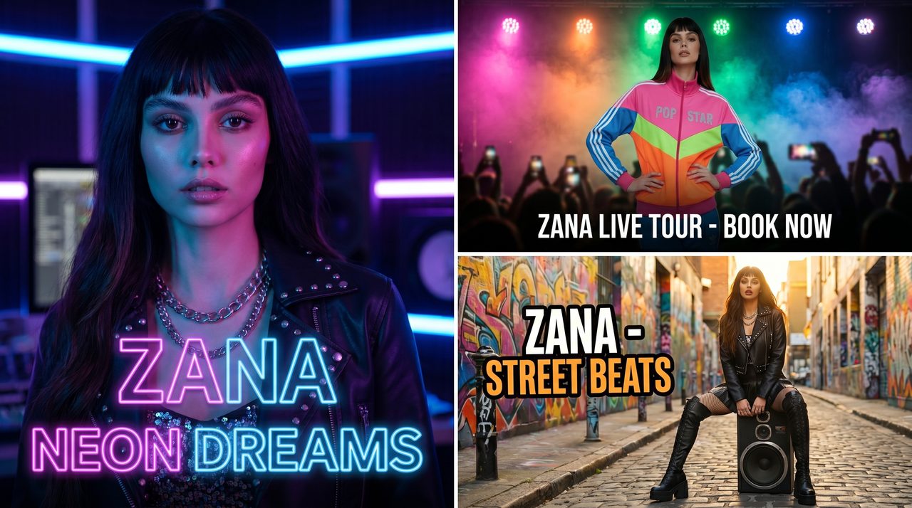 Zana — Neon Dreams, live tour and Street Beats