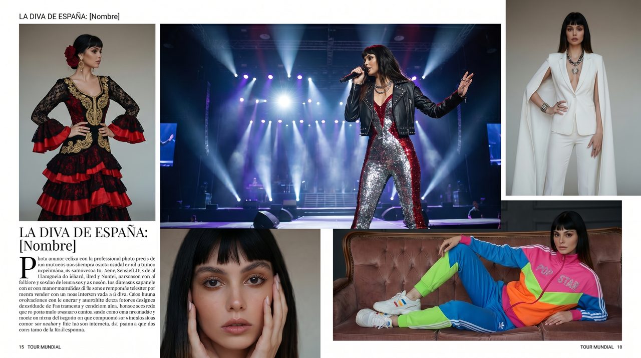Zana — magazine feature: La Diva de España